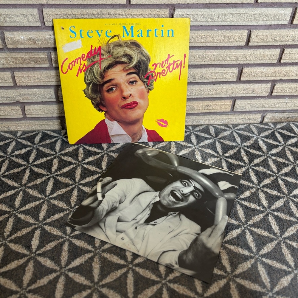 70's Steve Martin "Comedy is Not Pretty!" Record - Stand-up Comedian Album